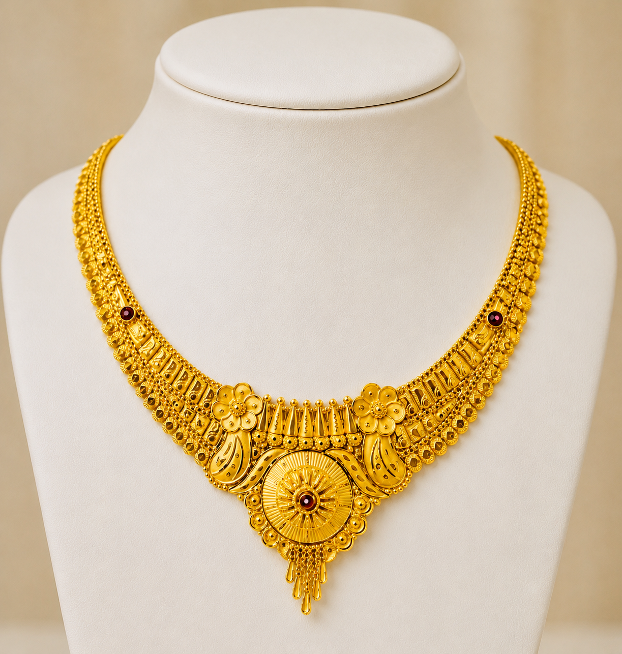 American Diamond Necklace Set